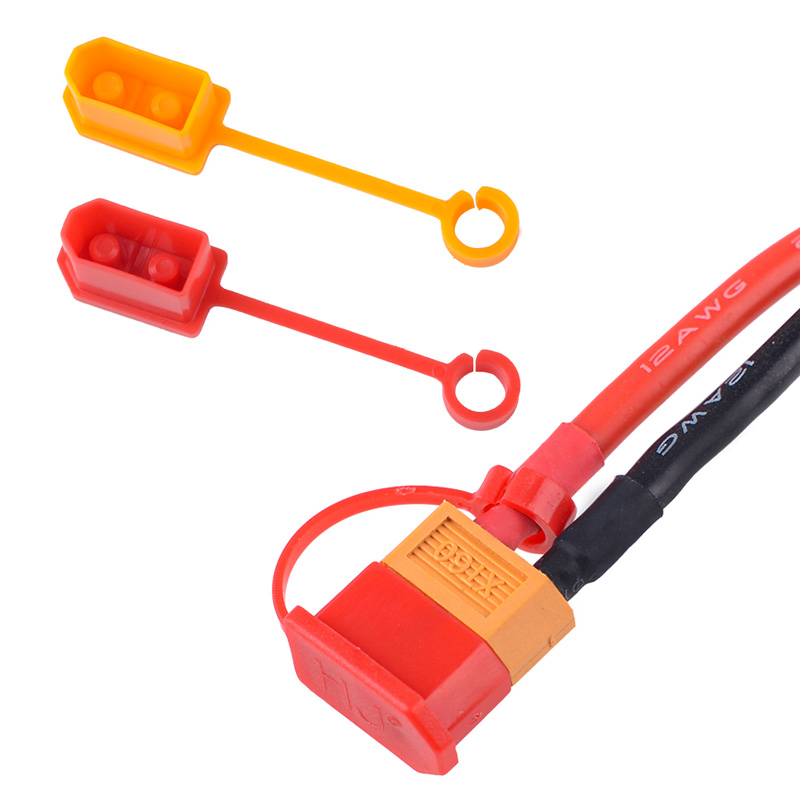 Fpv Drone Bag - 10PCS/lot Red Orange XT60 Plug Rubber