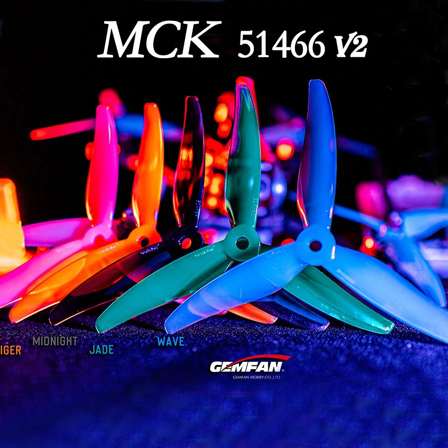24pcs/12 pairs Gemfan 51466 V2 - đánh giá và giá Fpv Drone Bag