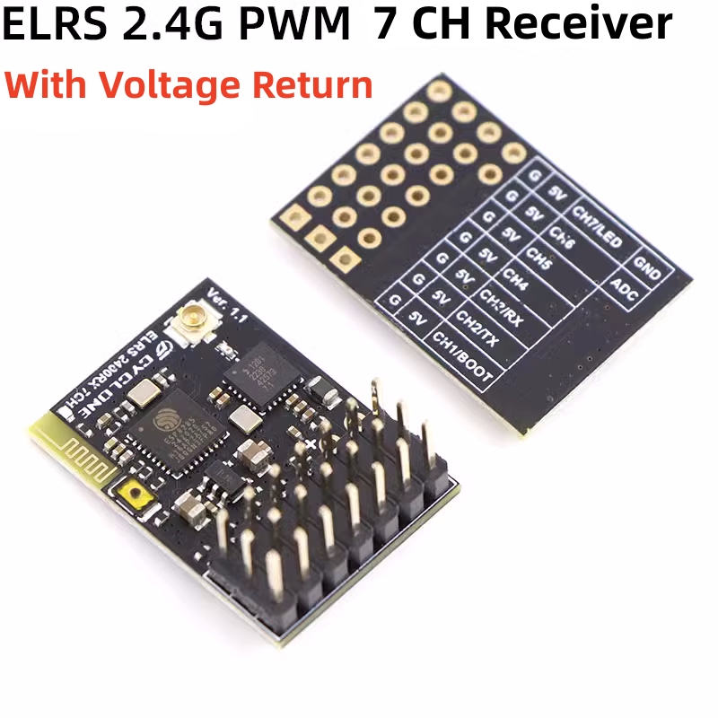 ELRS 2.4G PWM 7CH 6CH CRSF Rec - đánh giá và giá Fpv Drone Antenna