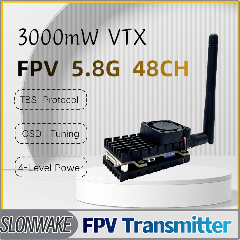 SLONWAKE 5.8G 3000mW Simulatio - đánh giá và giá Fpv Drone Receiver
